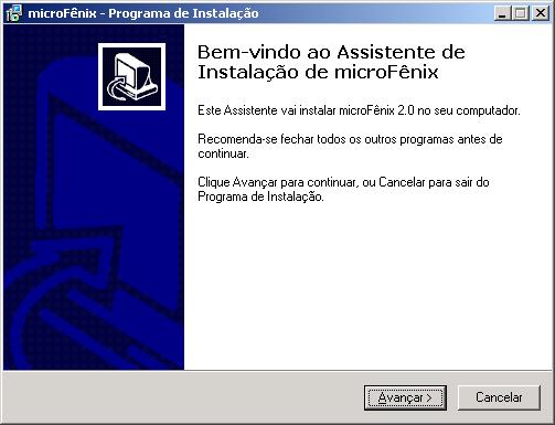 Primeira caixa de dilogo